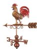Red Rooster Weathervane - Facing Left